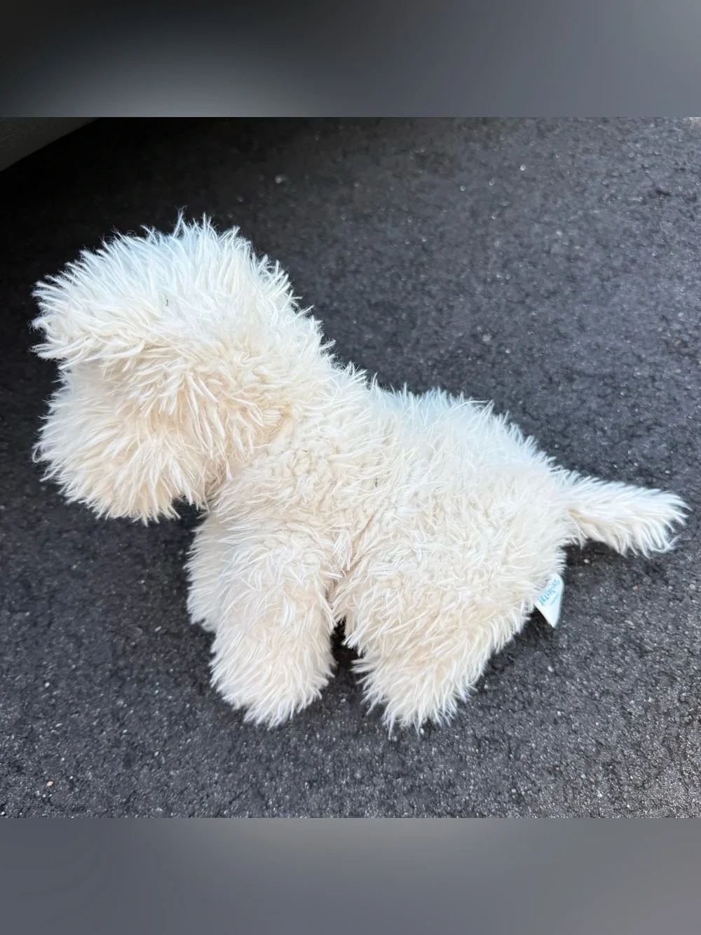 Jellycat London Munro Scottie Dog White Westie Terrier Puppy Plush Toy 10''